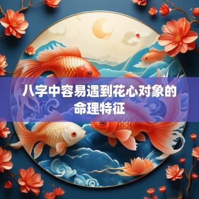 八字中容易遇到花心对象的命理特征