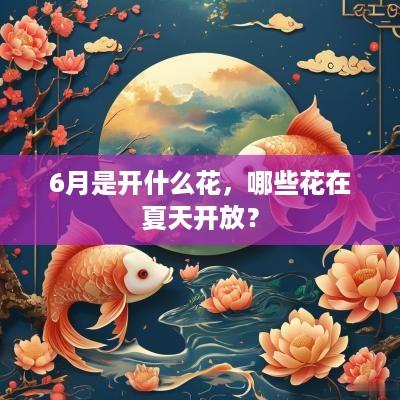 6月是开什么花，哪些花在夏天开放？