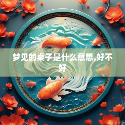 梦见的桌子是什么意思,好不好