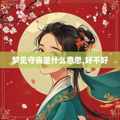 梦见守丧是什么意思,好不好