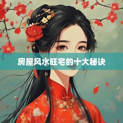 房屋风水旺宅的十大秘诀