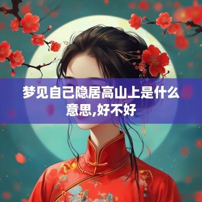 梦见自己隐居高山上是什么意思,好不好