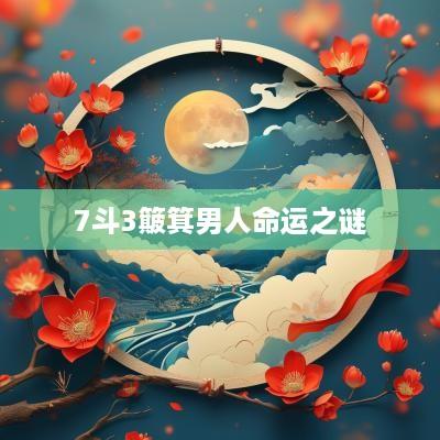 7斗3簸箕男人命运之谜