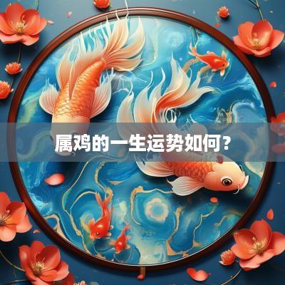 属鸡的一生运势如何？