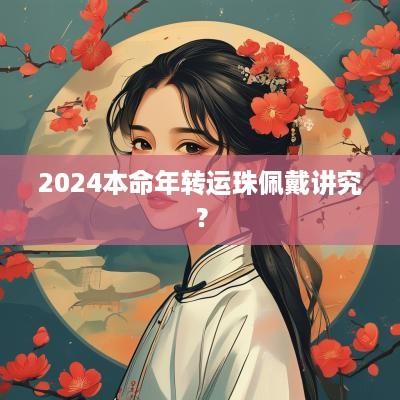 2025本命年转运珠佩戴讲究？