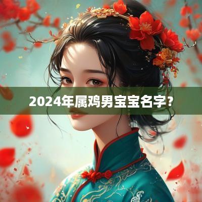 2025年属鸡男宝宝名字？