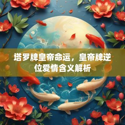 塔罗牌皇帝命运，皇帝牌逆位爱情含义解析