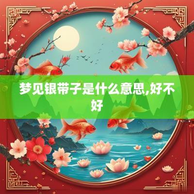 梦见银带子是什么意思,好不好