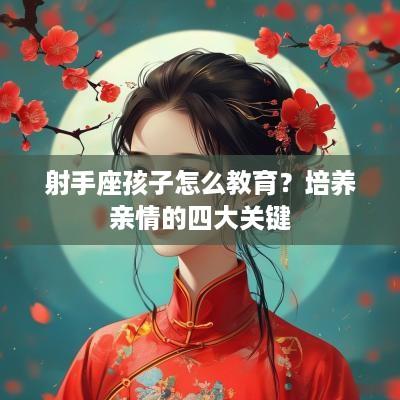 射手座孩子怎么教育？培养亲情的四大关键