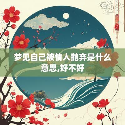 梦见自己被情人抛弃是什么意思,好不好