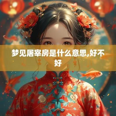 梦见屠宰房是什么意思,好不好