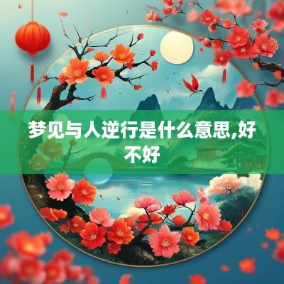 梦见与人逆行是什么意思,好不好