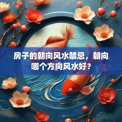 房子的朝向风水禁忌，朝向哪个方向风水好？