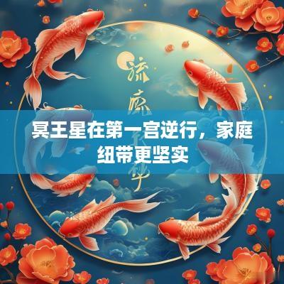 冥王星在第一宫逆行，家庭纽带更坚实