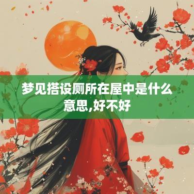 梦见搭设厕所在屋中是什么意思,好不好