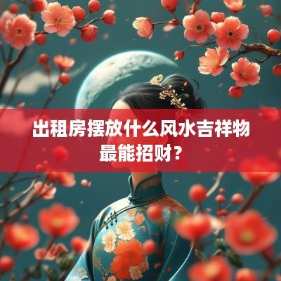 出租房摆放什么风水吉祥物最能招财？