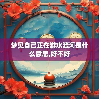 梦见自己正在游水渡河是什么意思,好不好