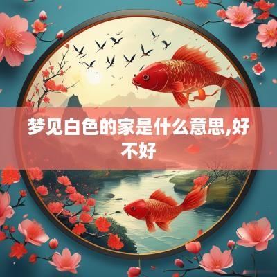 梦见白色的家是什么意思,好不好