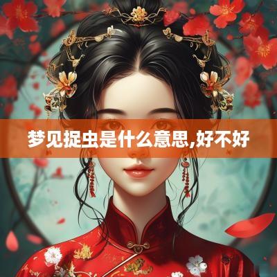 梦见捉虫是什么意思,好不好