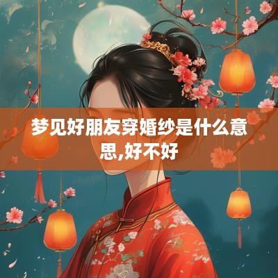 梦见好朋友穿婚纱是什么意思,好不好