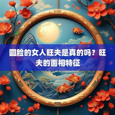 圆脸的女人旺夫是真的吗？旺夫的面相特征