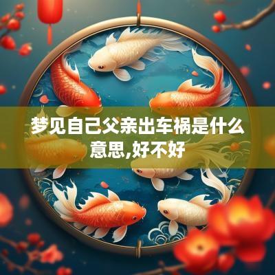 梦见自己父亲出车祸是什么意思,好不好