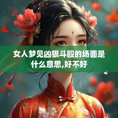 女人梦见凶狠斗殴的场面是什么意思,好不好 女人梦见凶狠斗殴的场面是什么意思,好不好