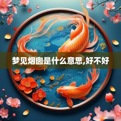 梦见烟囱是什么意思,好不好