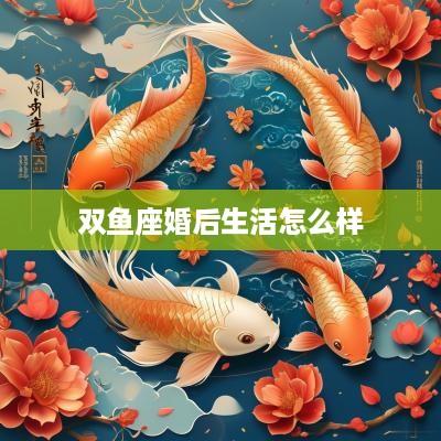 双鱼座婚后生活怎么样
