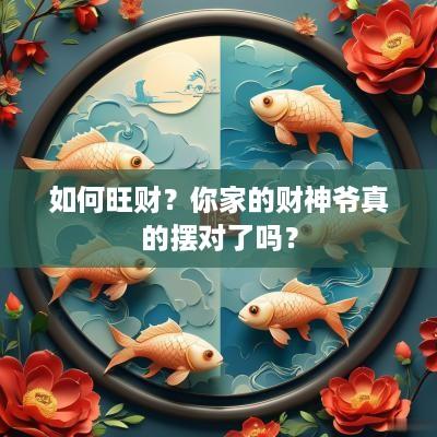 如何旺财？你家的财神爷真的摆对了吗？