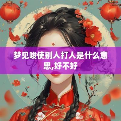 梦见唆使别人打人是什么意思,好不好