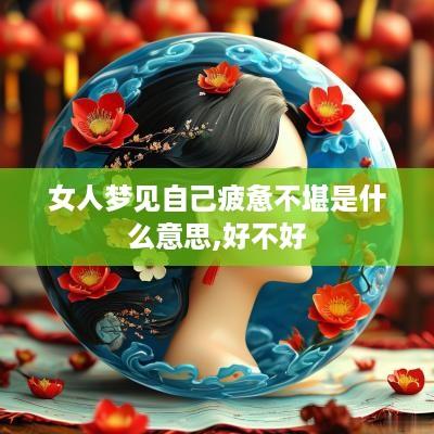 女人梦见自己疲惫不堪是什么意思,好不好