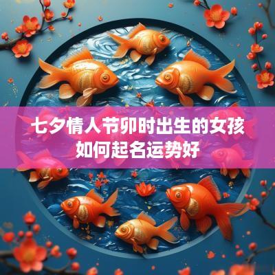 七夕情人节卯时出生的女孩如何起名运势好