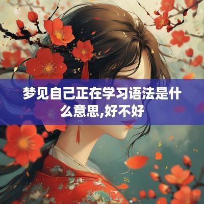 梦见自己正在学习语法是什么意思,好不好