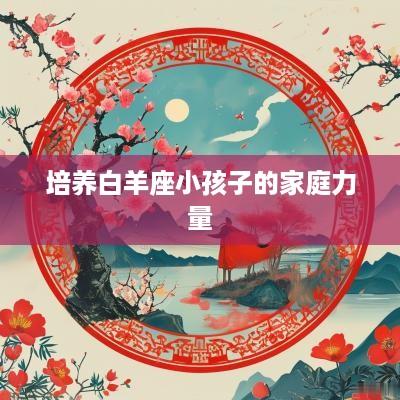 培养白羊座小孩子的家庭力量