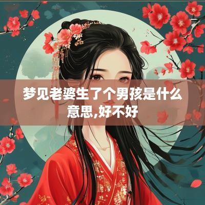 梦见老婆生了个男孩是什么意思,好不好