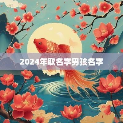2025年取名字男孩名字