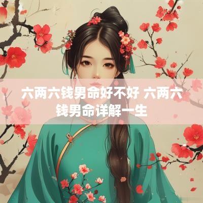 六两六钱男命好不好 六两六钱男命详解一生