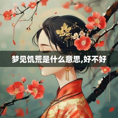 梦见饥荒是什么意思,好不好