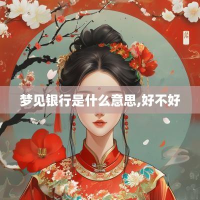 梦见银行是什么意思,好不好