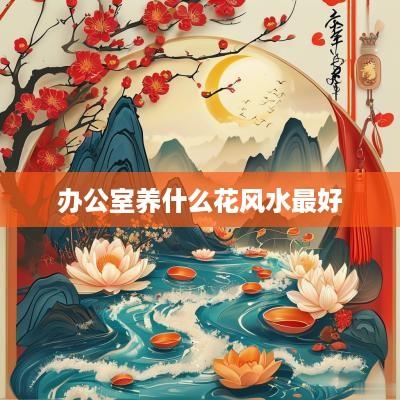 办公室养什么花风水最好