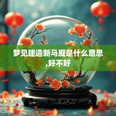 梦见建造新马厩是什么意思,好不好