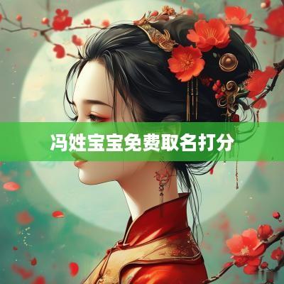 冯姓宝宝免费取名打分