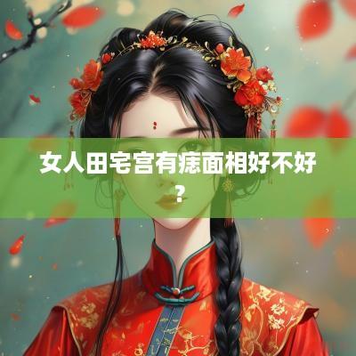 女人田宅宫有痣面相好不好？