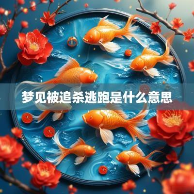 梦见被追杀逃跑是什么意思