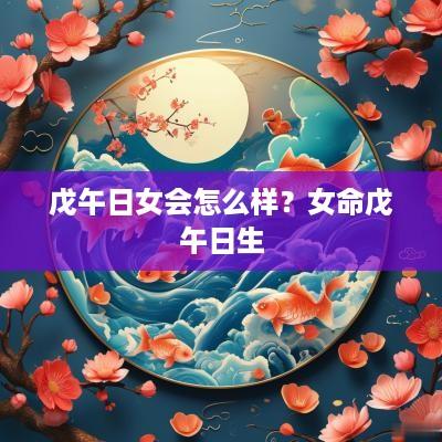 戊午日女会怎么样？女命戊午日生