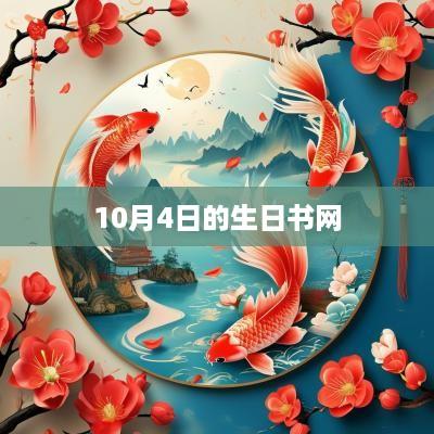 10月4日的生日书网