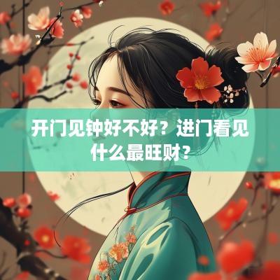 开门见钟好不好？进门看见什么最旺财？