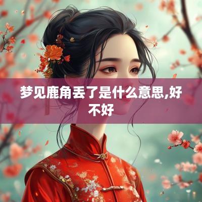 梦见鹿角丢了是什么意思,好不好
