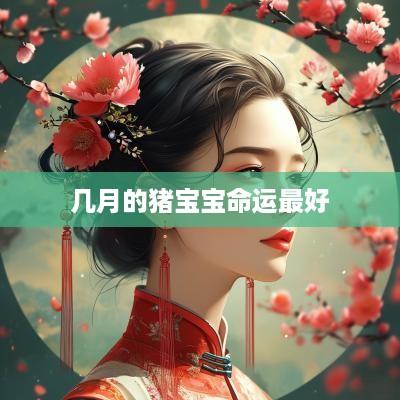 几月的猪宝宝命运最好